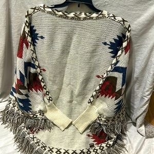 Aztec pattern smock
